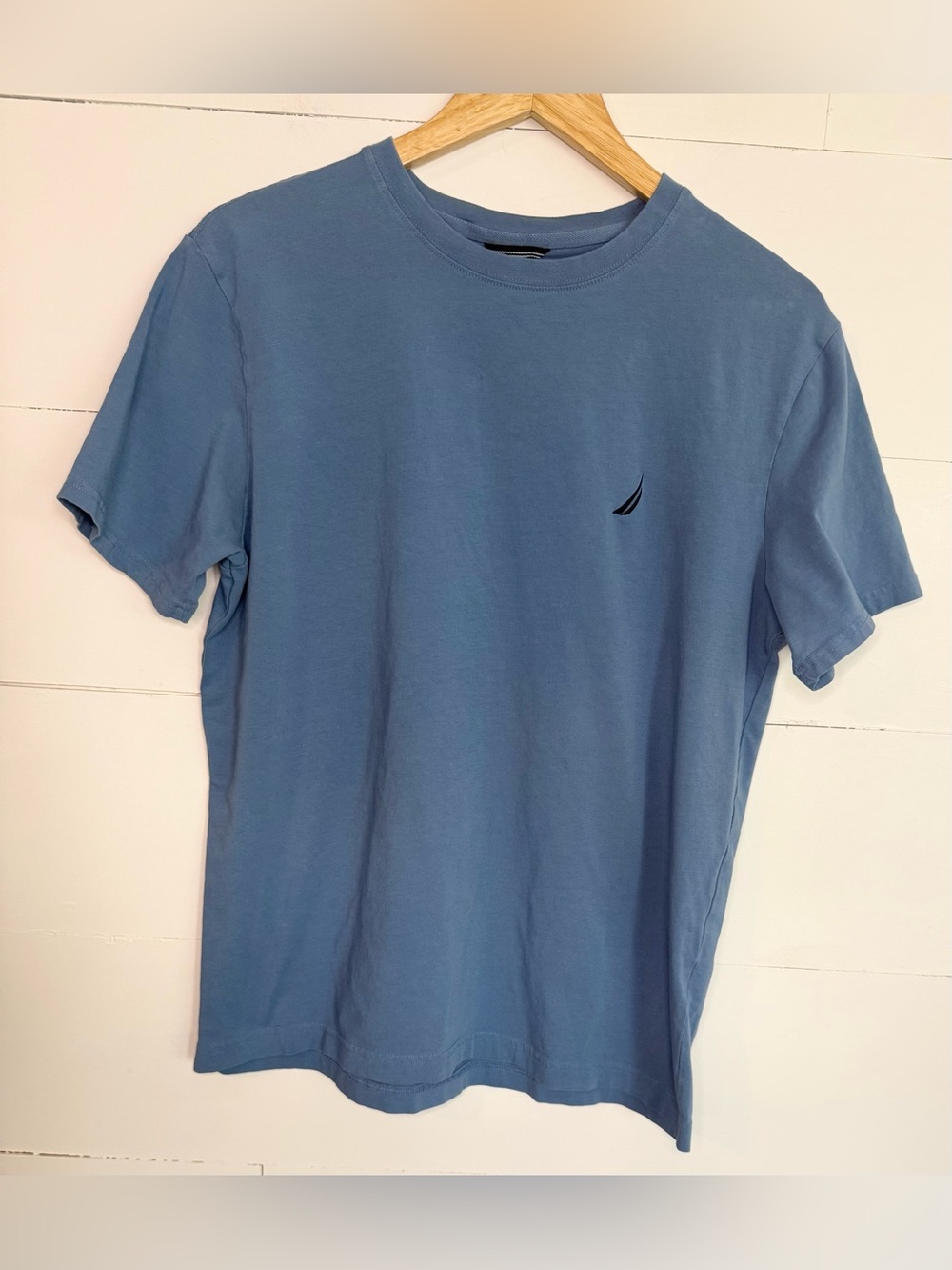 Nautica Short Sleeve Crewneck T-Shirt - Dusty Blue
